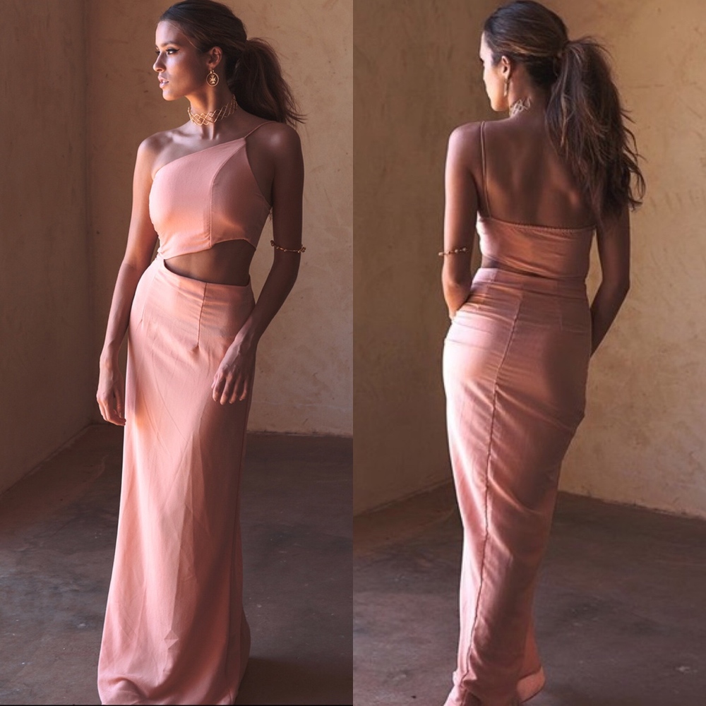 Sabo Skirt Apricot Minka Maxi Dress